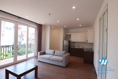 New one bedroom with balcony for rent in Dang Thai Mai st, Tay Ho District 